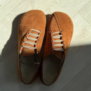 Handmade Suede Lace Up Sneakers Women S Wide